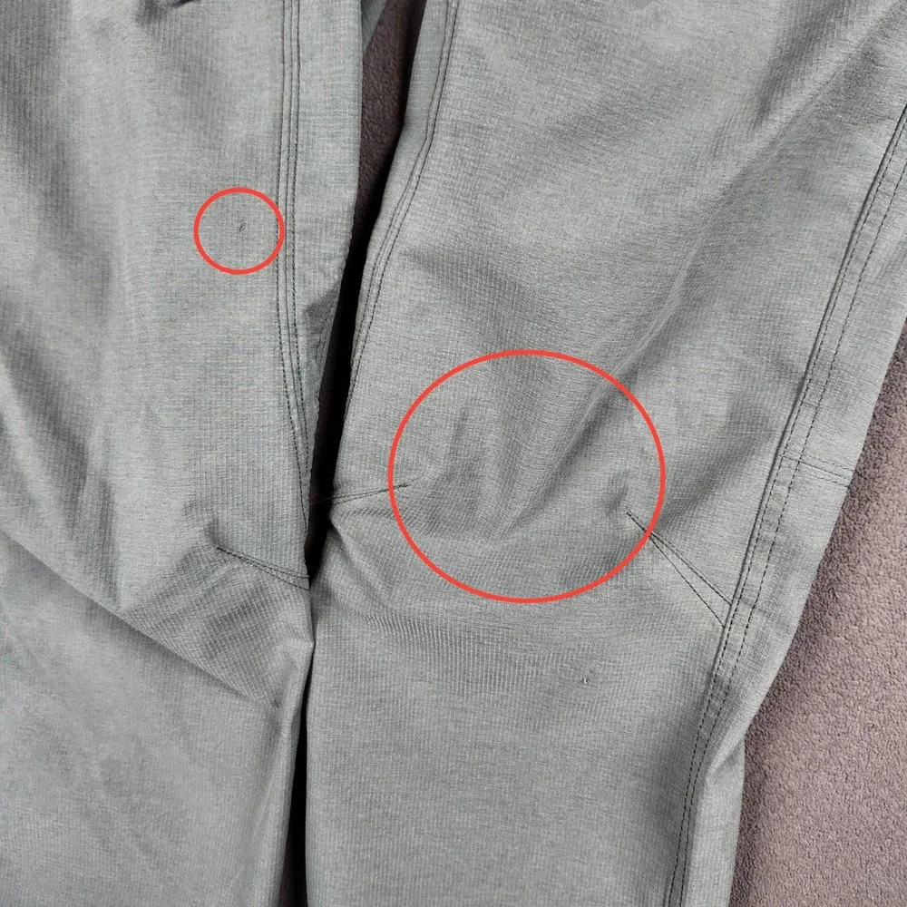 KUHL Silencr Pants Mens 32x32 Gray Technical Ripstop Stretch Hiking 15679